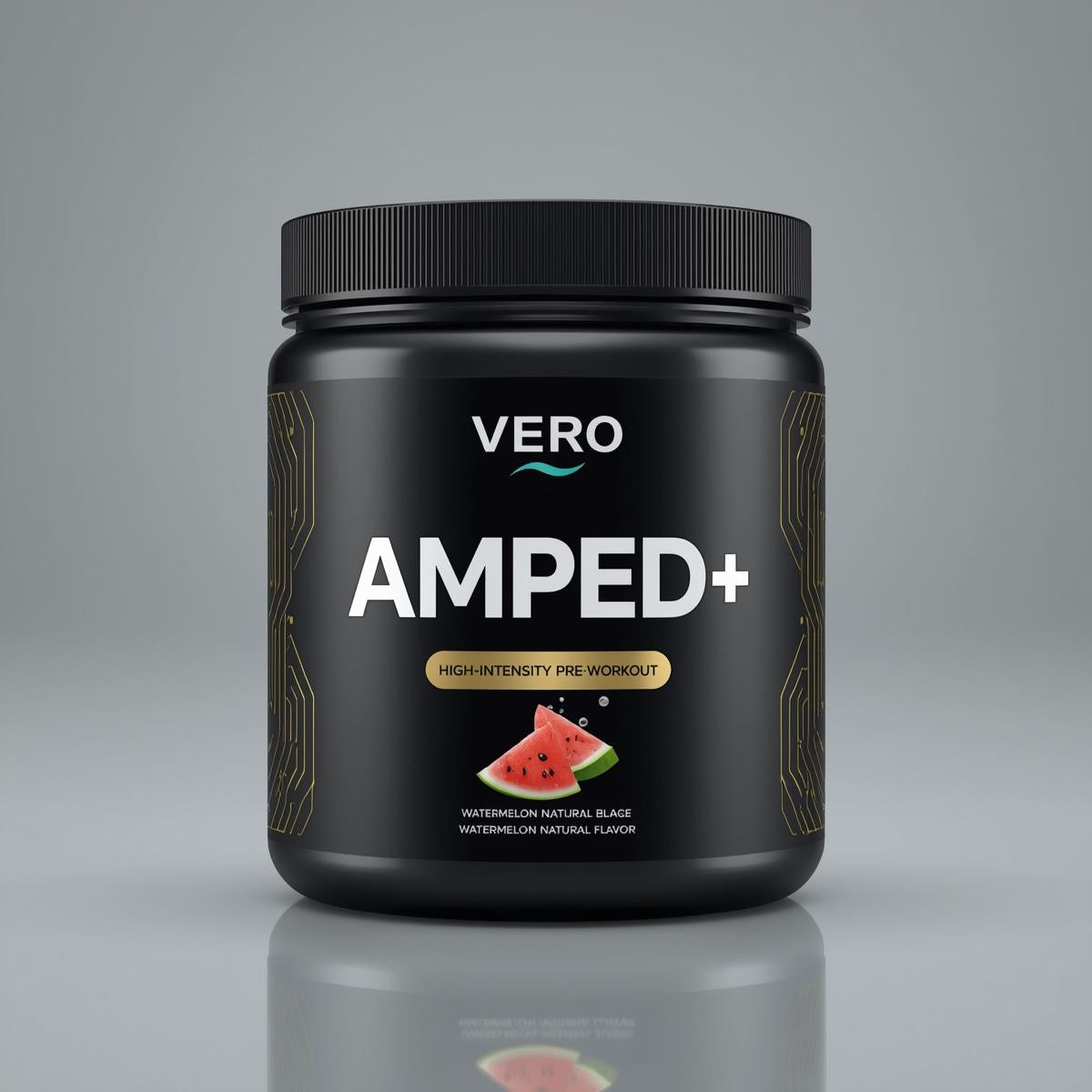 AMPED+ - Pre-Workout (Watermelon)